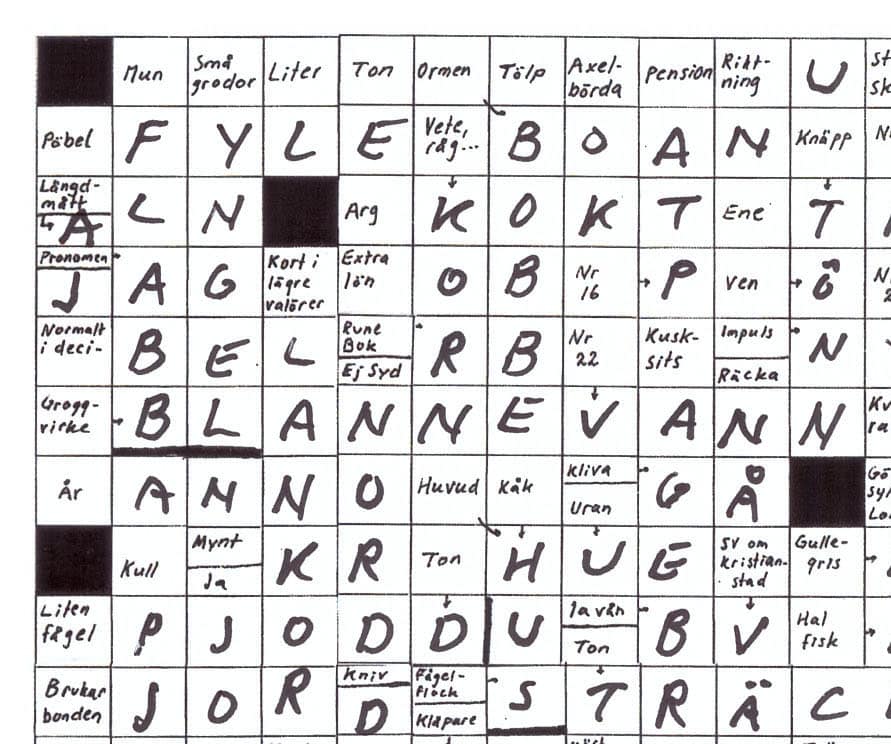Korsord (40)